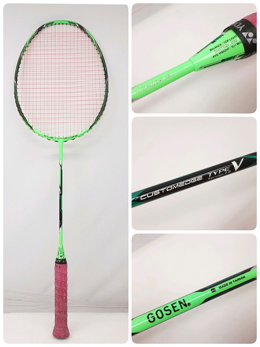 24K-891H Gosen Customedge Typev Version2.0 Badminton Racket 24K-891H Gosen Customedge Typev Version2.0 Badminton Racket