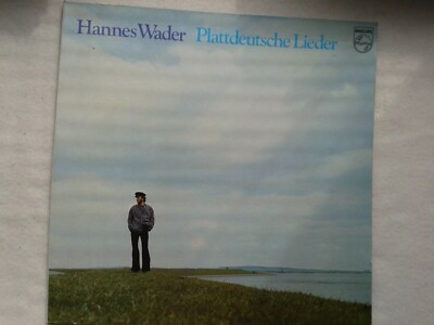 LP  Hannes Wader - Plattdeutsche Lieder  1974  Philips    R7