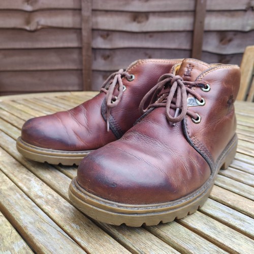 Panama Jack Brown Leather Boots UK 7 EU40 Ankle Lace up Waterproof Made in Spain - Picture 5 of 23