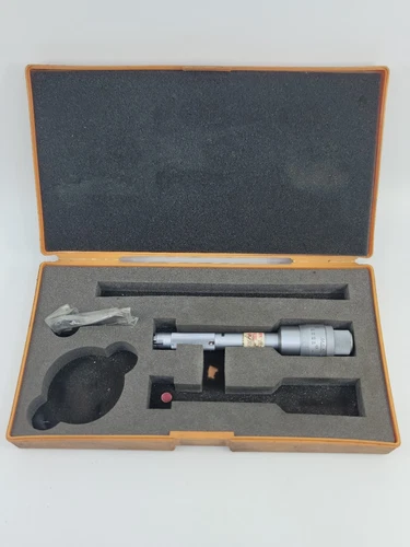 Mitutoyo Holtest Bore Micrometer 368 Series 368-922 .5-.65 Range Japan W/ Case
