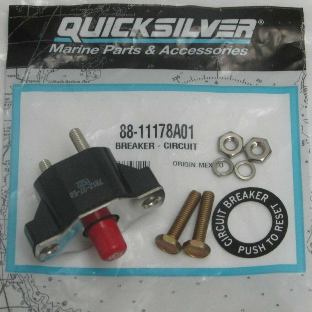 NEW OEM Factory MerCrusier 50 Amp Circuit Breaker 88-806950 88