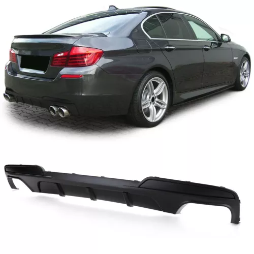 Diffusore posteriore Performance in ABS per BMW Serie 5 F10 F11 550i M550d - Imagen 1 de 5