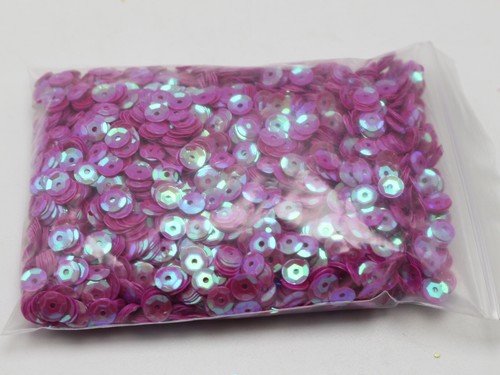 5000 6mm CUP round loose sequins Paillettes sewing Wedding craft - Picture 5 of 21