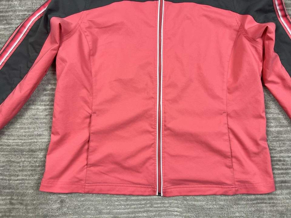 Made for Life Jacket Womens PXL Pink Full Zip Polyester Longsleeve Outdoors - Image 3 of 4