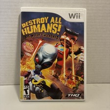 Destroy All Humans Wii Game Video Game CIB Complete | No Manual