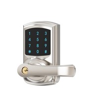 Keyless Entry Door Lock Touchscreen Keypad Satin Nickel - Easy Install for Home