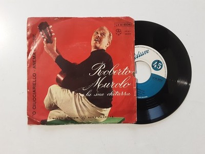 Roberto Murolo E La Sua Chitarra   'O Ciucciariello / Anema E Core-Disco Vinile