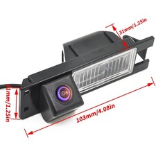 Macchina Fotografica Retromarcia HD Ccd Impermeabile per Auto Backup Telecamera - Miniatura 3