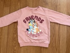 Bluey Bingo Fleece Pull-On Girls Sweatshirt - Kids Size 7