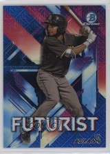 2021 Bowman Futurist Mega Box Blue Mojo Refractor 10/150 CJ Abrams #FUT-CA 0lz4
