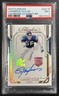 LAWRENCE TAYLOR PSA 9 2023 PANINI FLAWLESS #2XLTR CHAMPIONS 2-TIME AUTO 14/25