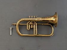 Vintage Couesnon Flugelhorn With Original Case And Mouthpiece