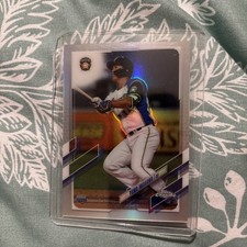 2021 Topps Chrome NPB Nippon Professional Baseball - Yuma Imagawa #87 Refractor