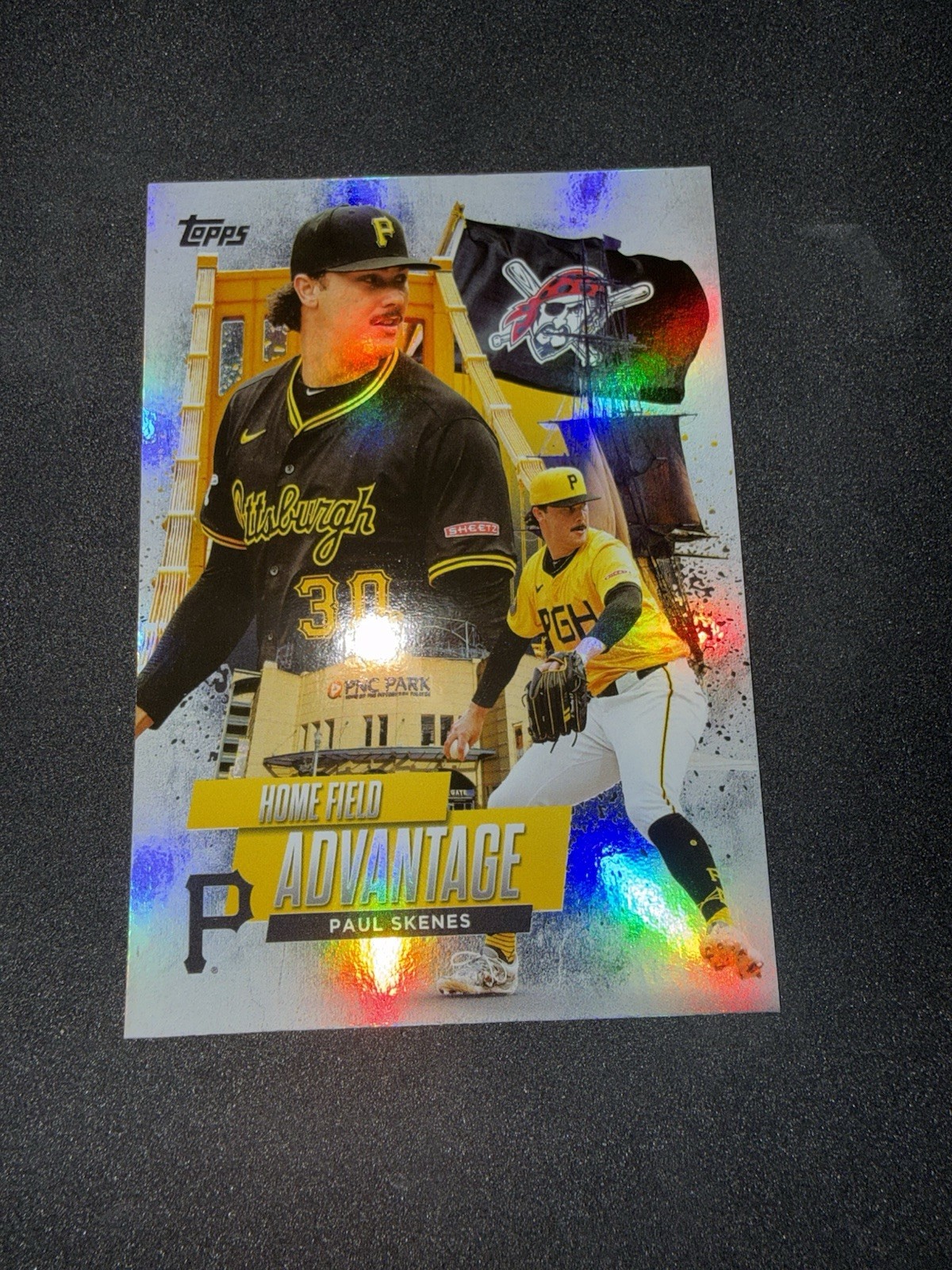2025 Topps Chrome - Paul Skenes Home Field Advantage Case Hit SSP Pirates 