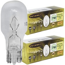 Diximus Landscape Light Bulbs - 20 Pack - 12V 7W Low Voltage T5 Wedge Base - ...