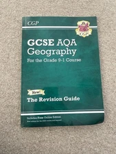 GCSE Geography AQA Revision Guide 9-1 CGP Books