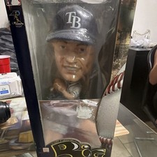 Forever Collectibles Big Heads MLB Tampa Bay Rays Bobblehead Figure Hologram