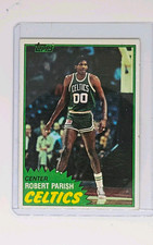 Topps 1981-82 Robert Parish Boston Celtics Base Set Basketball Card #6