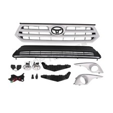 Grille Fog Light Bracket Kit For Toyota Highlander 2011 2012 2013 52127-0e916 Grille Fog Light Bracket Kit For Toyota Highlander 2011 2012 2013 52127-0e916