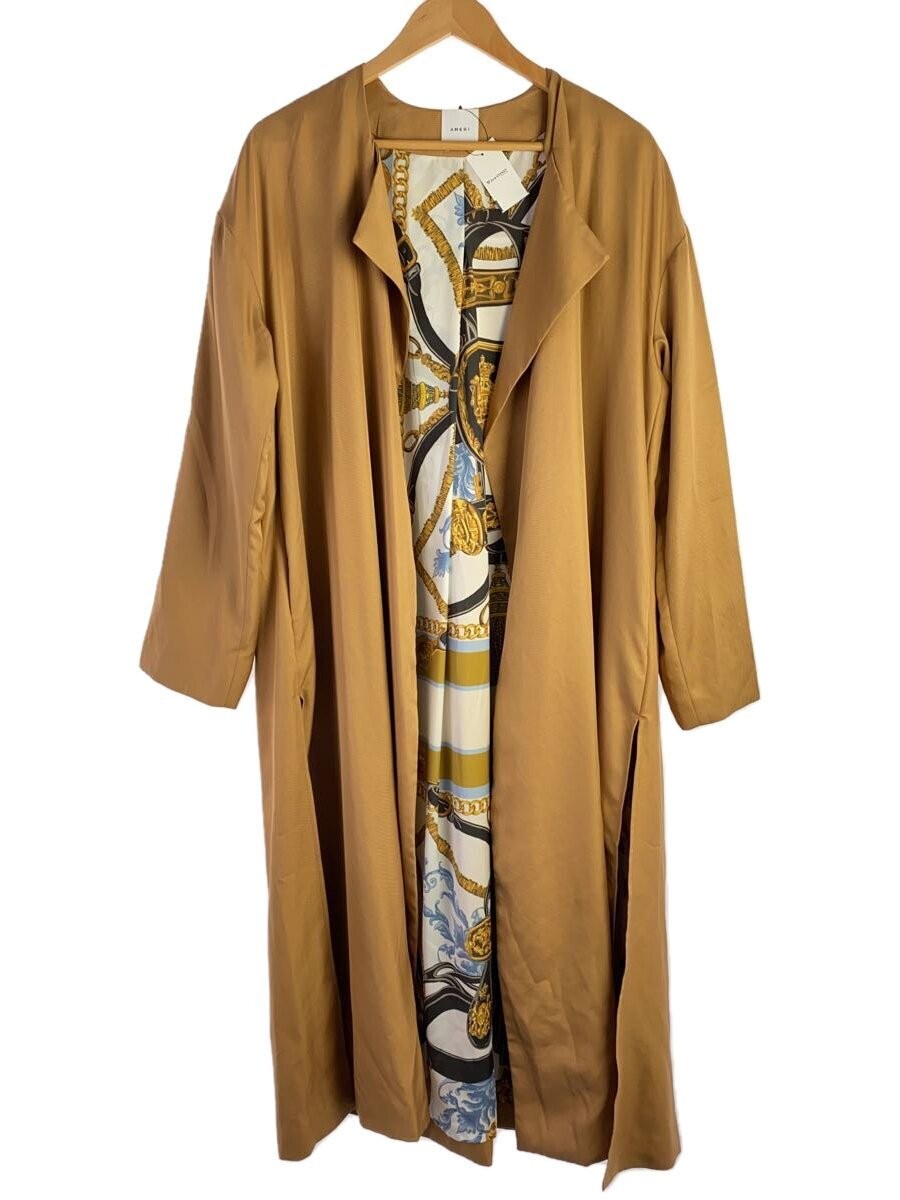 Ameri Trench Coat/-/Polyester/Cream/Plain/0191740… - image 1