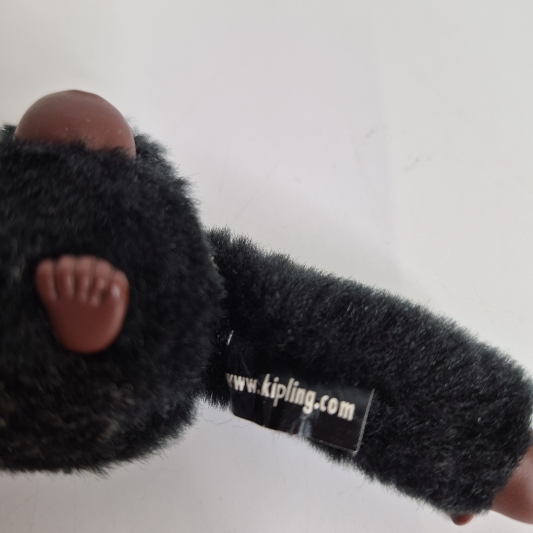 Kipling Monkey Gorilla Black Keychain Keyring Bag… - image 4