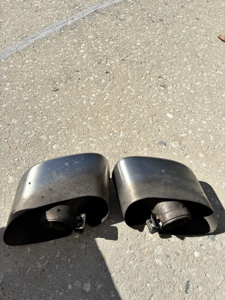 Porsche 911 991.1 2014 juego de puntas de silenciador trasero izquierdo y derecho Exhuast (2) Foto 4 de 4