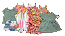 New big LOT summer clothes GIRL 12 M months dresses skirt rompers