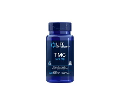 Life Extension, TMG,  500 mg, 60 pflanzliche Flüssigkapseln, Trimethylglycin