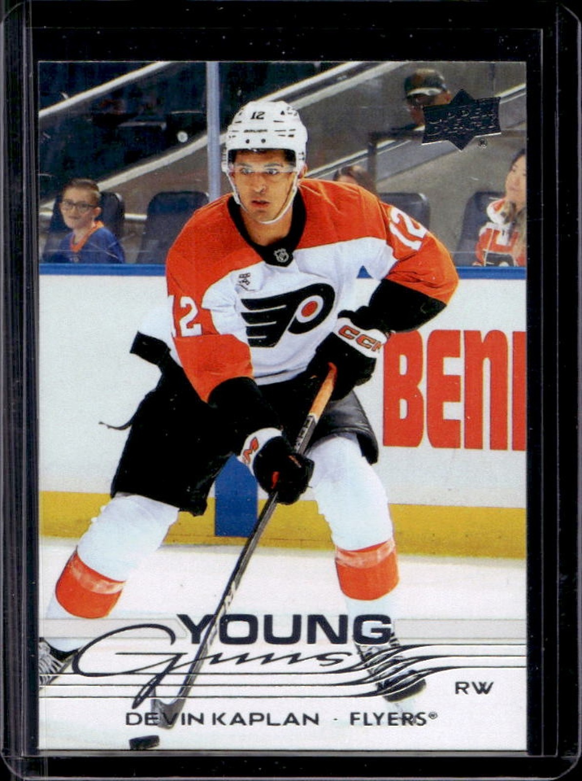 2025-26 Upper Deck Devin Kaplan Young Guns Rookie RC #473 Flyers