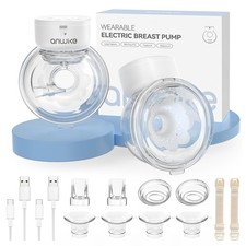 Hands Free Breast Pump Ultra-Light 230g, Wearable Breastfeeding Pump Portable...