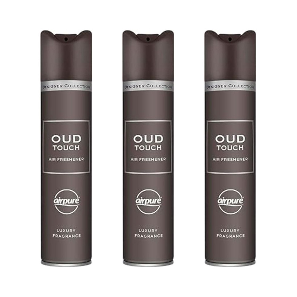 4 x AIRPURE AIR FRESHENER INSTANT FRESHNESS OUD TOUCH 300ml - Image 8