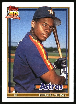 1991 Topps #626 Gerald Young Free Shipping