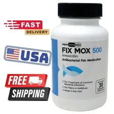 FOR FISH AQUARIUM USE AQUA 500mg 30 SHIP FROM USA - FREE FAST SHIPPING