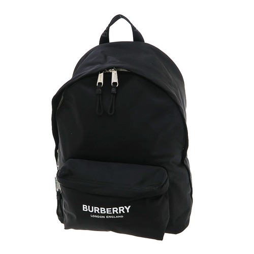 Burberry Logo Print 8021084 Black Backpack
