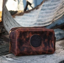 Duluth Heritage Leather Kit Bag, NWT, My warehouse in USA