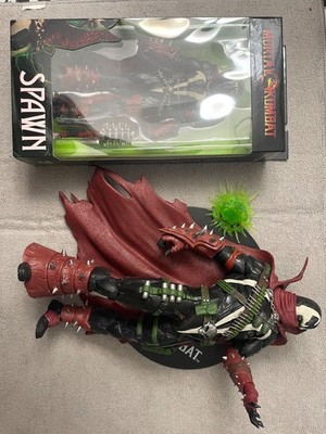 McFarlane Toys Mortal Kombat 11 12-inch Commando Spawn Figure and Spawn 7 inch