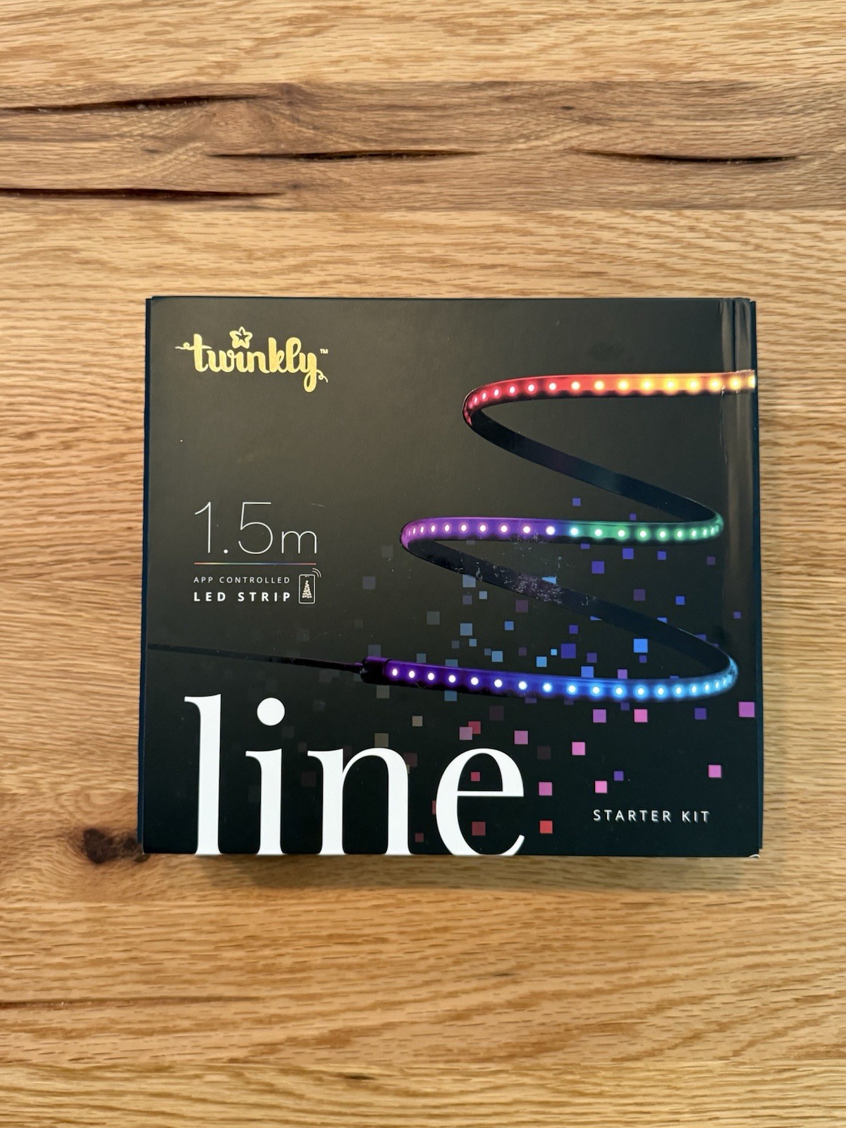 Twinkly Line Starter Kit 1.5m Multicolor LED Strip Magnetic Adhesive Kit - New