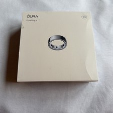 Oura Ring Gen 4, Size 10, Silver