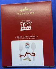 Hallmark Keepsake Ornament 2021, DisneyPixar Toy Story 4 Forky and Friends NIB
