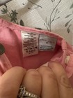 Carhartt Girls Pink Cotton Canvas Bib Overall One-Piece 2T Logo Pockets — photo 4