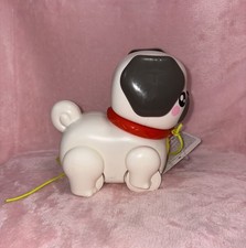 NEW Fisher-Price Walk-the-Pup Dog Pug Pull along Toy