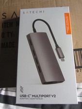 Image of Satechi USB-C Multi-Port Adapter V2 (BRAND NEW & SEALED) ST-TCMA2M Macbook Hub