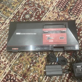 Sega Master System Lot W/ 3 Controllers and 2 Games