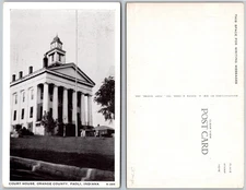 Orange County Courthouse Paoli Indiana Postcard