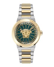 Versace Womens  Two Tone 38mm Bracelet Fashion Watch