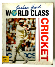 Graham Gooch World Class Cricket: Amiga: Audiogene Software: Commodore Amiga