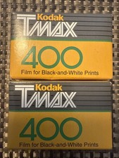 KODAK Pro TMAX 400 35mm 24-Exp Black  White Print Film. Lot Of 2.