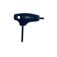 SK 5/32 T-Handle Hex Key 78210 USA Allen Wrench Dual End Blue Grip Hand Tool