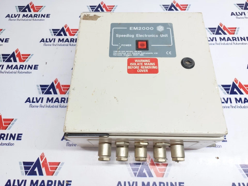 Aeronatical and General Instruments em2000 Speedlog Electric Unit 80811/0300.00 - Image 2 of 4