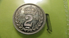 MAUNDY COINS  2D       1958   ELIZ     NO.1